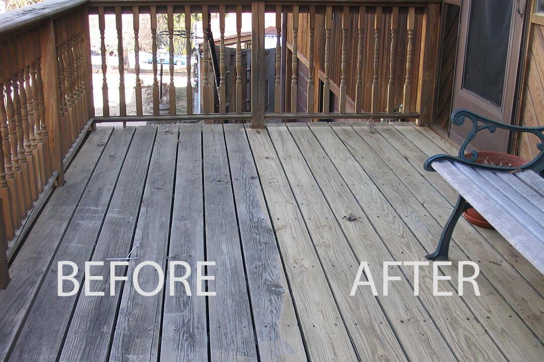 Deck Cleaning & Staining